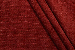 P Kaufmann Asteria Performance Woven Chenille Upholstery Fabric in Cayenne