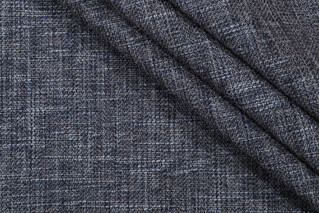 Rochelle Woven Upholstery Fabric in Blue