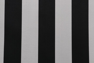 Premier Prints Vertical Printed Polyester Outdoor Fabric in Black/Beechwood