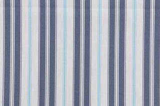 Magnolia Home Newbury Printed Cotton Drapery Fabric in Yacht