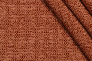 Covington Kyler Felt-Backed Chenille Upholstery Fabric in 319-Pumpkin