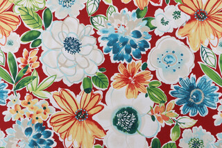 Bryant Fabrics Tamani Printed Polyester Outdoor Fabric in Calypso