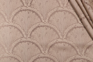 Valiant Fabrics Kame Damask Decorator Fabric in Gold
