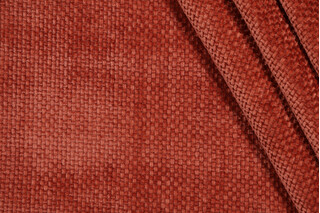 Golding Nirvana Woven Backed Chenille Upholstery Fabric in Paprika 