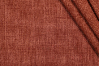 Golding Lenny Woven Felt-Baked Upholstery Fabric in Terracotta 