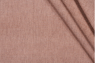 Golding Elvis Woven Felt-Baked Chenille Upholstery Fabric in Blush 