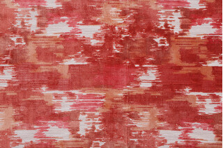 TFA Midnight Hour Latex Backed Velvet Upholstery Fabric in Peach 