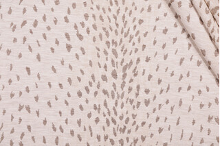 TFA Doe A Deer Woven Upholstery Fabric in Jute 
