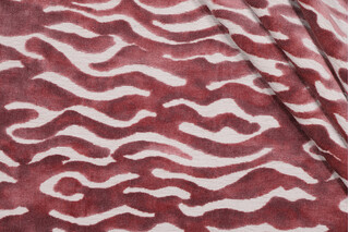 TFA Savage Beauty Latex Backed Velvet Upholstery Fabric in Rose 