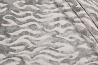 TFA Savage Beauty Latex Backed Velvet Upholstery Fabric in Thyme 