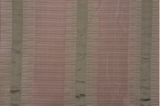 Scalamandre Liberty Silk Decorator Fabric in Moss/Plum