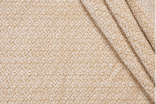 Scalamandre Skyline Chenille Upholstery Fabric in Buttercream