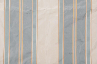 Scalamandre Kumar Stripe Silk Decorator Fabric in Opal