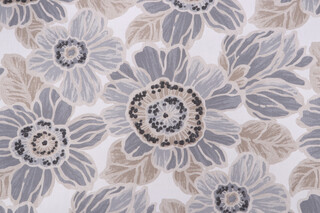 Magnolia Home Verona Printed Cotton Drapery Fabric in Sand