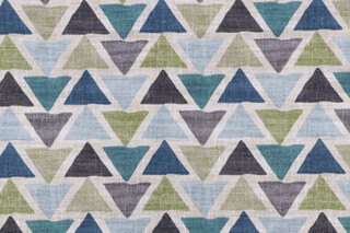 Covington Midas Printed Cotton Drapery Fabric in 59-Laguna