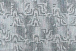 Covington In The Groove Woven Chenille Upholstery Fabric in 596-Teal