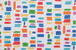 PK Lifestyles Color Tabs Printed Polyester Outdoor Fabric in Primaries
