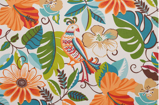 Richloom Lensing Printed Polyester Outdoor Fabric in Jungle