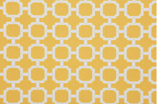 Mill Creek Hockley Printed Polyester Outdoor Fabric in Banana