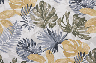 Richloom Piermont Printed Polyester Outdoor Fabric in Stone