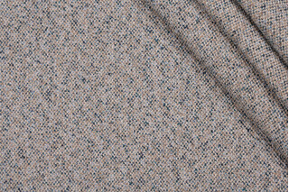 Crypton Parker High Performance Woven Upholstery Fabric in Blue Stone