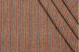 1 Yard Scalamandre Delmar Woven Chenille Upholstery Fabric in Rainbow