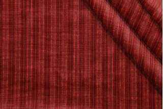 Scalamandre Velvet Mogador Upholstery Fabric in Auburn