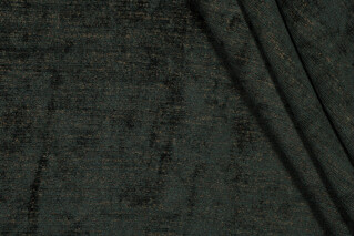 Scalamandre Woven Chenille Upholstery Fabric in Evergreen