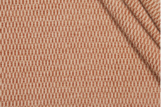Fonthill Ridgeway Chenille Upholstery Fabric in Terracotta