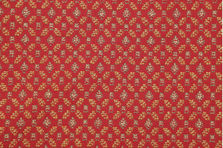 Scalamandre Tyler Woven Upholstery Fabric in Pimento