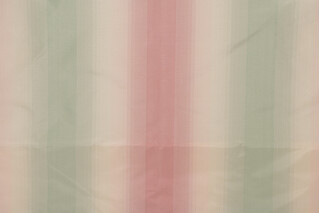 Scalamandre Ombre Shadow Silk Decorator Fabric in Rose/Green