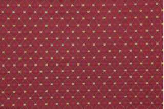 Scalamandre Ondine Woven Upholstery Fabric in Rubis