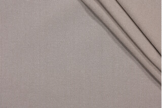 Solid Woven Outdoor Fabric in Taupe