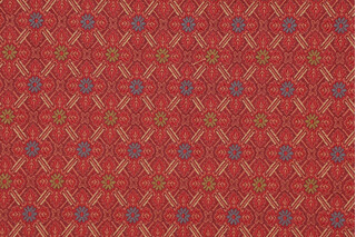 Nazario Woven Upholstery Fabric in Garnet