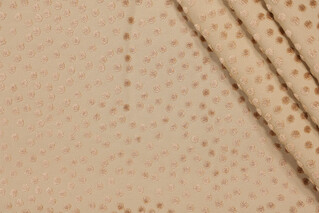 Fonthill Dotty Velvet Upholstery Fabric in Desert