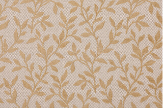 Fonthill Valrey Chenille Damask Upholstery Fabric in Sand
