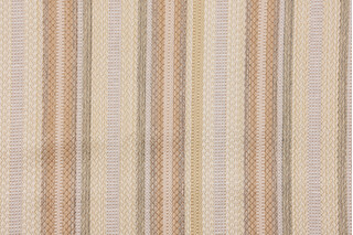 Scalamandre Gianna Stripe Woven Upholstery Fabric in Parchment