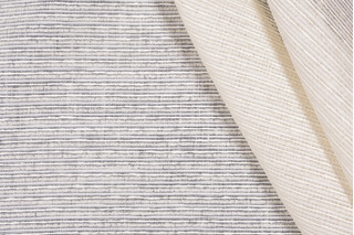 Grey Watkins Sheer Madness Drapery Fabric in Creme