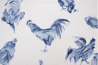 Grey Watkins Chantecleer Hand-Printed Drapery Fabric