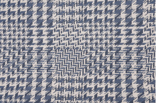 Yarling Woven Upholstery Fabric in Indigo