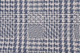 Yarling Woven Upholstery Fabric in Indigo