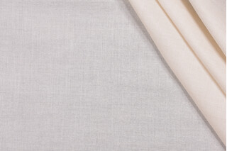 Sunbrella Mist Sheer Drapery Weight Solution Dyed Acrylic Outdoor Fabric in Parchment