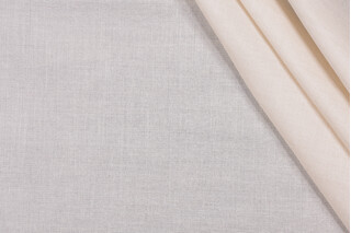 Sunbrella Mist Sheer Drapery Weight Solution Dyed Acrylic Outdoor Fabric in Parchment