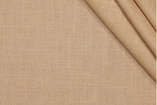 Mill Creek Old Country Linen Blend Drapery Fabric in Chamois