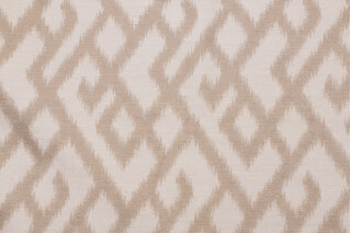 Crete Damask Decorator Fabric in Sandstone