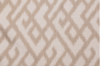 Crete Damask Decorator Fabric in Sandstone