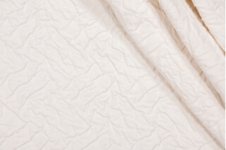 Haley Matelasse Upholstery Fabric in Angora