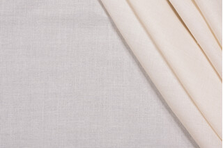 1 Yard Sunbrella Mist Sheer Drapery Weight Solution Dyed Acrylic Outdoor Fabric in Parchment