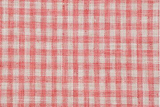 P Kaufmann Utica Woven Polyester Outdoor Fabric in Coral