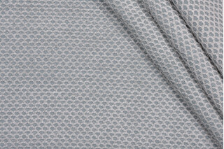 Maisy Woven Chenille Upholstery Fabric in Mist